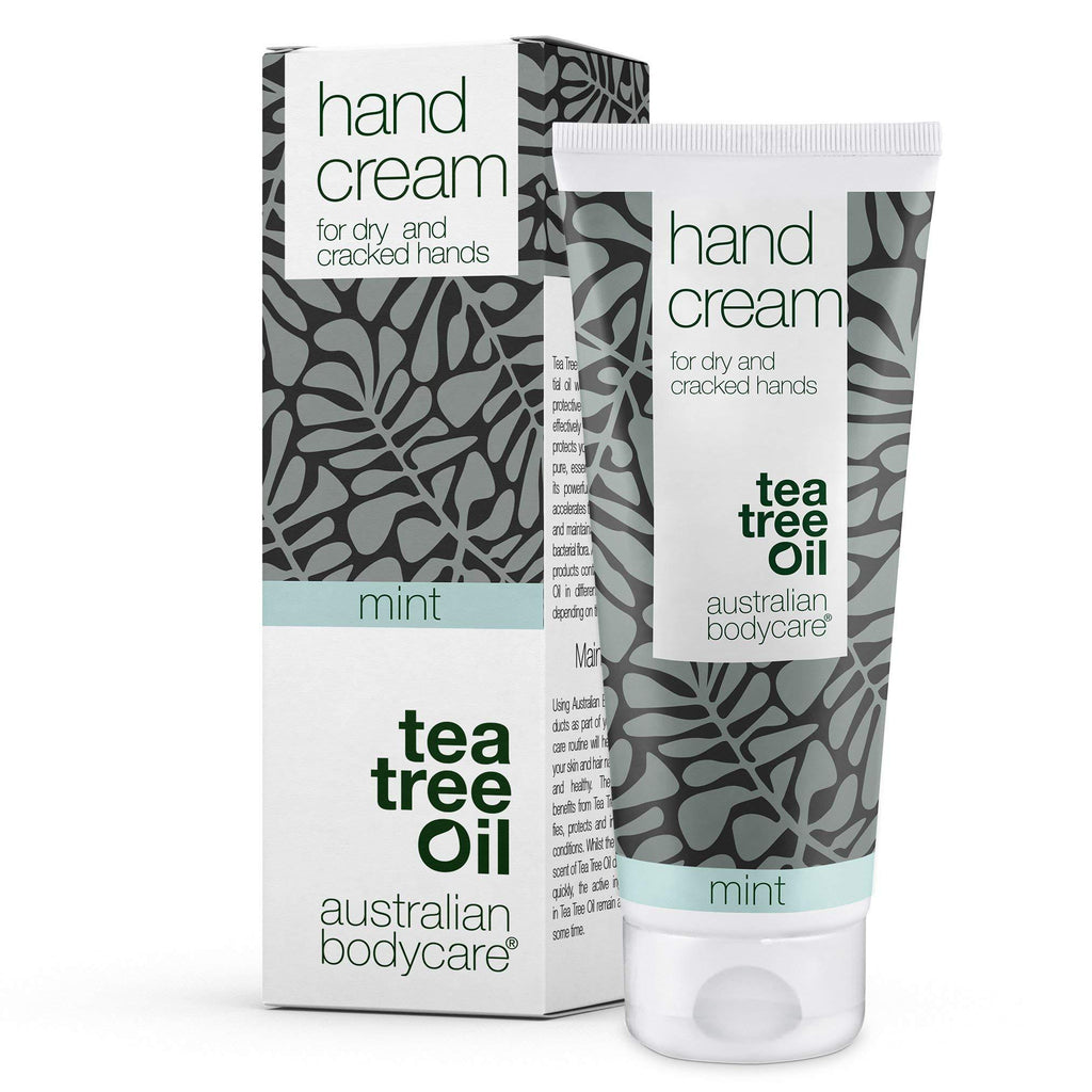 Australian Bodycare Hand Cream for very dry hands | Tea Tree Oil + Mint | Hand cream for Men & Women with cracked hands | Vegan Hand Cream with Tea Tree Oil |100ml 100 ml - NewNest Australia