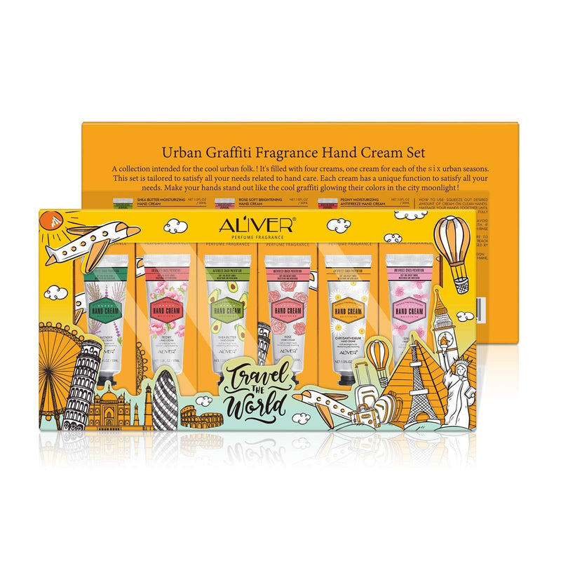 Hand Cream Gift Set Hand Care Hand Repair Cream 6 x 30ml Hand Moisturiser mini Hand Gift Set Travel Size Hand Cream for Dry Hands Hand Cream Gift Set for Women - NewNest Australia