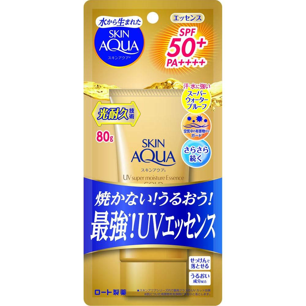 Skin Aqua UV Super Moisture Essence Gold SPF50+/ PA++++ 80g - NewNest Australia