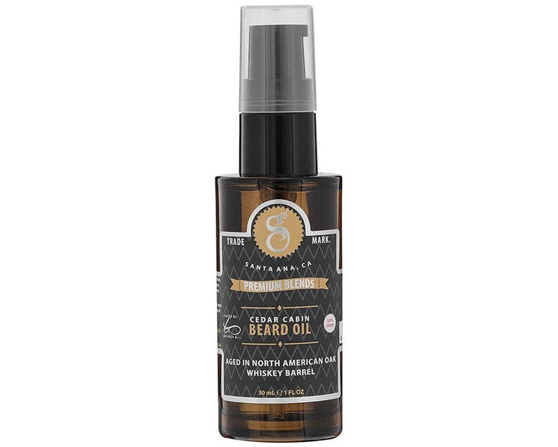 Suavecito Premium Blends Beard Oil, Leave-In Beard Conditioner For Softening Hair, Hydrating Skin, Eliminating Beard Dandruff, Healthy Beard Growth, Cedar Cabin Fragrance, 1 Fl Oz/28g - NewNest Australia