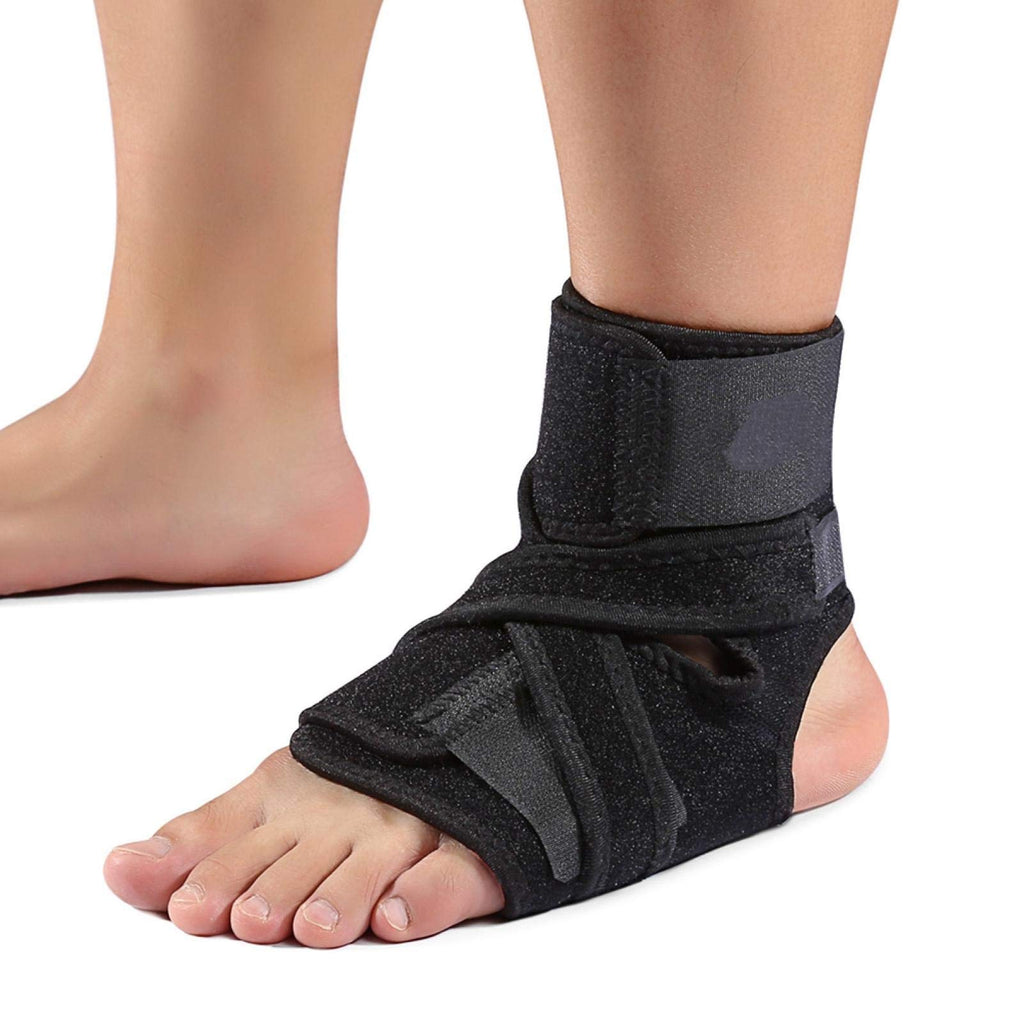 Ankle Brace, Breathable Adjustable Compression Foot Drop Ankle Brace Support Stabilizer - Fix and Protect the Ankle - Helps Recover from Ankle Sprain Strain Arthritis Achilles Pain - NewNest Australia