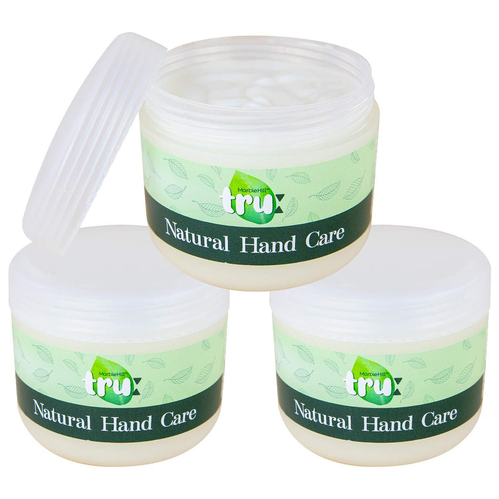 Tru Natural Hand Cream 300g (3x 100g) Soothing Hand Cream for All Skin Types by Skincare Expert Trio (300g) - NewNest Australia