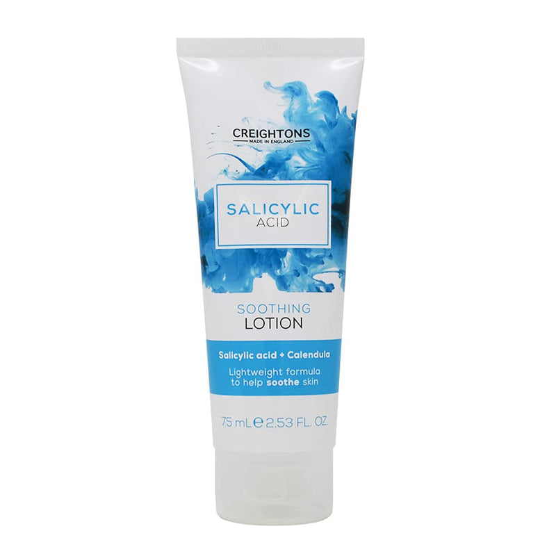 Creightons Salicylic Acid Soothing Lotion (75ml) - With salicylic acid & calendula, a moisturising, lightweight lotion to help soothe and care for angry, blemish-prone skin - NewNest Australia