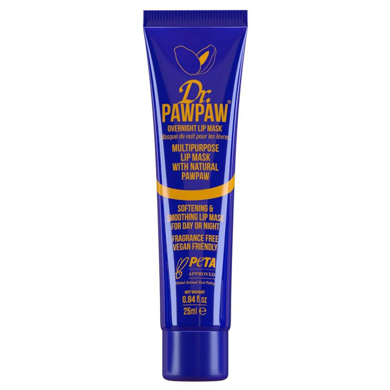 Dr. PAWPAW Overnight Lip Mask - Multi-Purpose Balm, PawPaw Lip Balm, Lip Balm, Lip Mask, Night Mask, Overnight Mask, Smooth Skin, Cracked Lips, Vegan Beauty, Ethical Beauty, 25ml - NewNest Australia