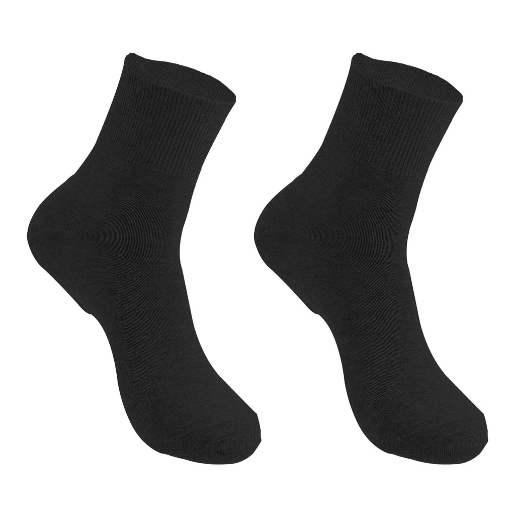 Lurrose 2 Pcs Men Moisturizing Socks Cotton Gel Spa Socks Foot Repair Socks Anti Crack Socks Feet Care Treatment for Dry Cracked Rough Skin on Feet Black - NewNest Australia