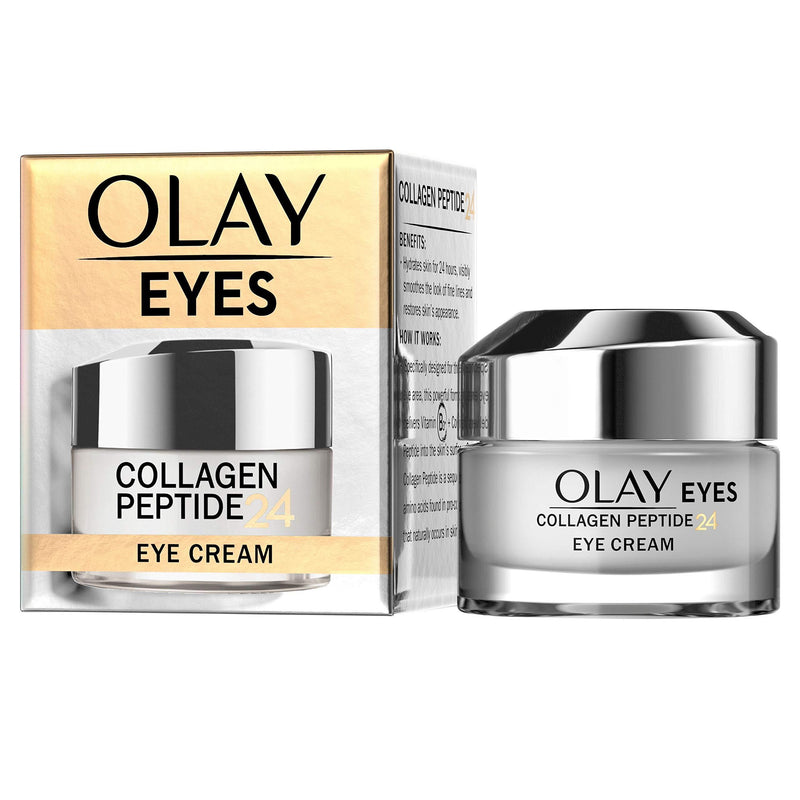 Olay Regenerist Collagen Peptide 24 Eye Cream Without Fragrance Reveal Strong Glowing Skin In 14 Days, 15 millilitre - NewNest Australia