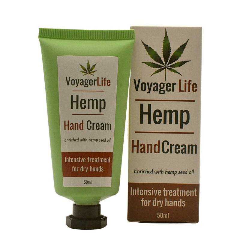 Voyager Life Hemp Hand Cream | provides intense hydration to dry cracked hands | made with moisturising hemp seed oil | skin feels soft, healthy, and nourished | skin care - NewNest Australia