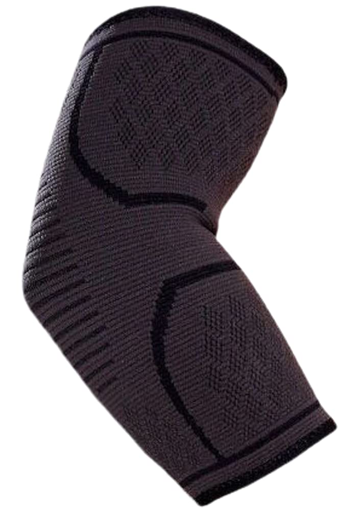 VITTO Elbow Support - Elbow Brace - Compression Arm Sleeve for Tendonitis - Arthritis - Best for Tennis Elbow - Golfers Elbow - Weightlifting (S, Black, 1) S - NewNest Australia
