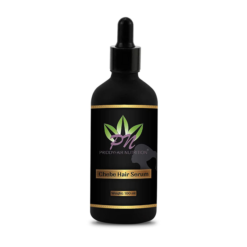 Priddyfair Nutrition Chebe Hair Growth Serum 100ml contains Biotin rich Fruits & Herbs for Anti Hair Loss Hair Serum Growth Treatment Oil, Thinning Hair | Help Hair Follicle Growth For Men & Women - NewNest Australia