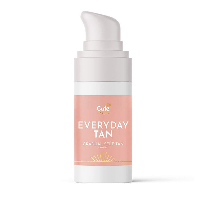 Cute Beauty® Everyday Tan Body Lotion for Gradual Tan 100 ml Self care for Skin Glow Vegan Self Tanner - NewNest Australia