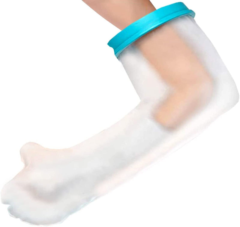 Fasola Child Cast Cover Arm Waterproof for Shower, Plaster Hand Sleeve Dressing Protector for Broken Wrist, Elbow, Fingers Wound, Burns, Reusable Cast Bag Full Arm Keep Wounds & Bandage Dry, 23 inch 11-15 Yrs(60cm) - NewNest Australia