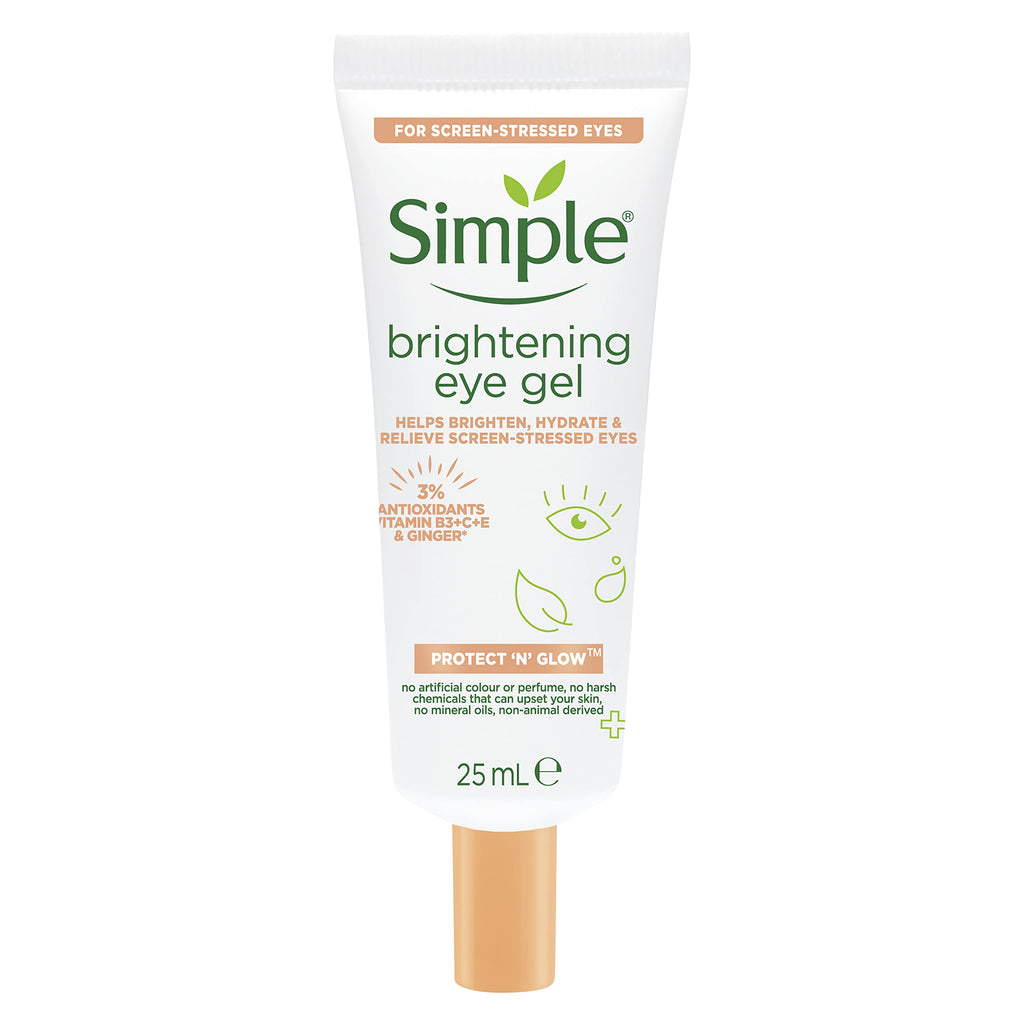 Simple Protect ‘n’ Glow Brightening Eye Gel 25 ml - NewNest Australia