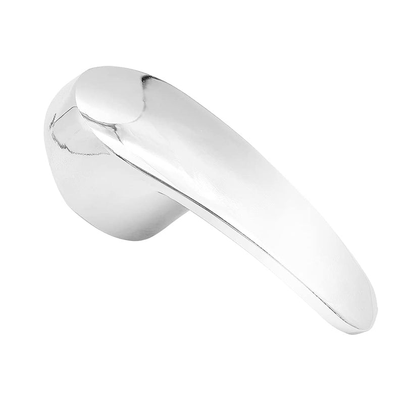 40 mm Single Lever Handle Universal Faucet Tap Handle Lever with Hot and Cold Color Marked Badge and Screw Hot Cold Reviver Handle for Kitchen Bathroom Tap Handle Replacement (Silver) - NewNest Australia