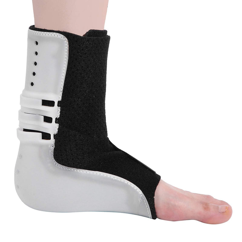 Foot Drop Splint Ankle Support Brace Foot Drop Brace, Rehabilitation Foot Brace, Lace Up Adjustable Support for Running, Basketball, Injury Recovery One Size Fits All (left foot) left - NewNest Australia