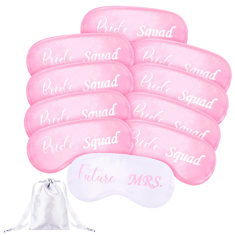 15 Pieces Bride Masks and Bridesmaids Sleep Mask Bridesmaid Proposal Present Bridal Party Favor Bachelorette Party Favors with White Storage Bag Bachelorette Present for Bride Party Favor Accessories - NewNest Australia