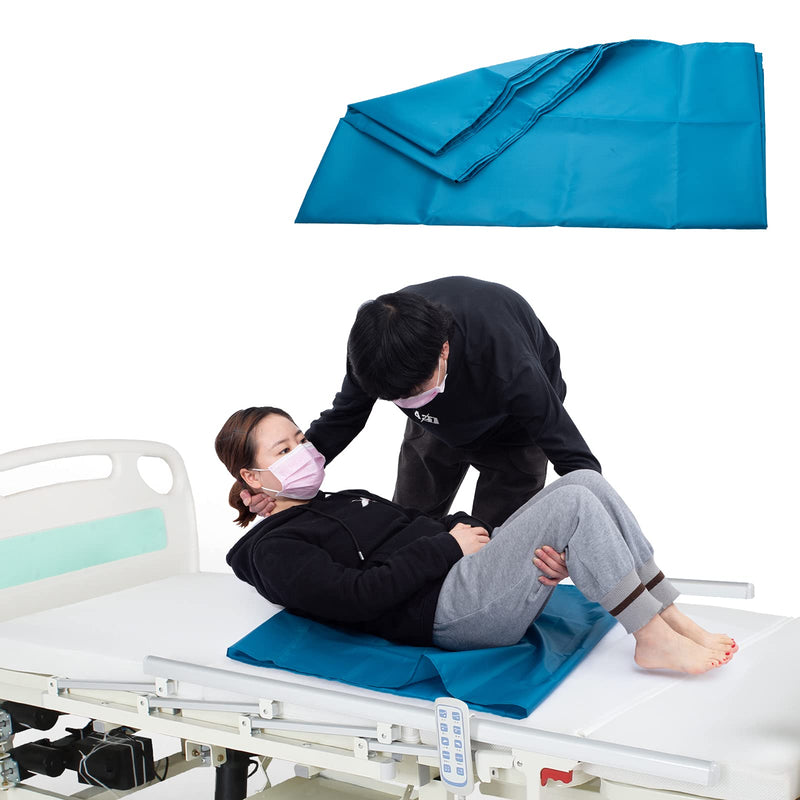 [LOSCHEN] Tubular Slide Sheet for Patient Transfer, Sliding Draw Sheets to Assist Moving Elderly - for Cars, Vehicles, Wheelchairs and Bed Transfers - Hospitals & Home Care (28"x28"(72x72cm), Blue) 28"x28"(72x72cm) Green - NewNest Australia