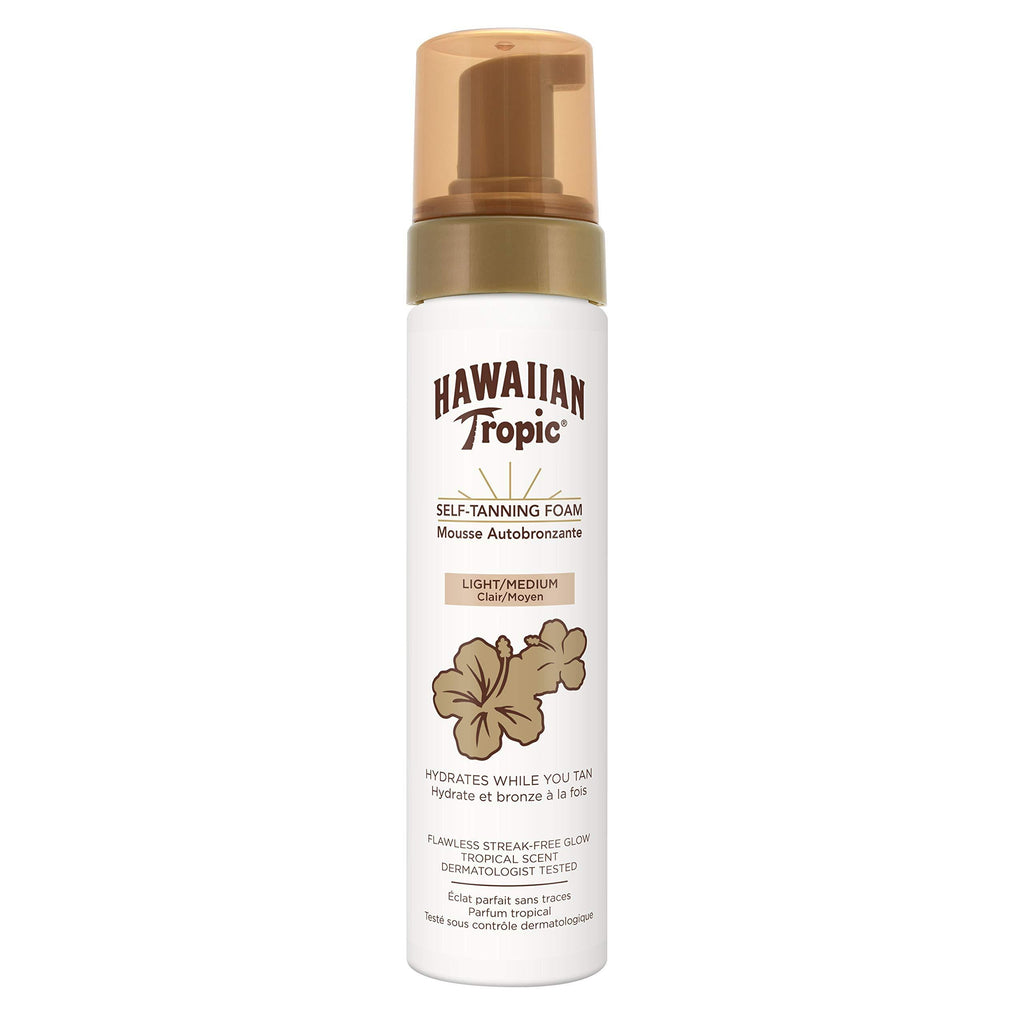 Hawaiian Tropic Self Tanning Foam Light/Medium 200ml - NewNest Australia