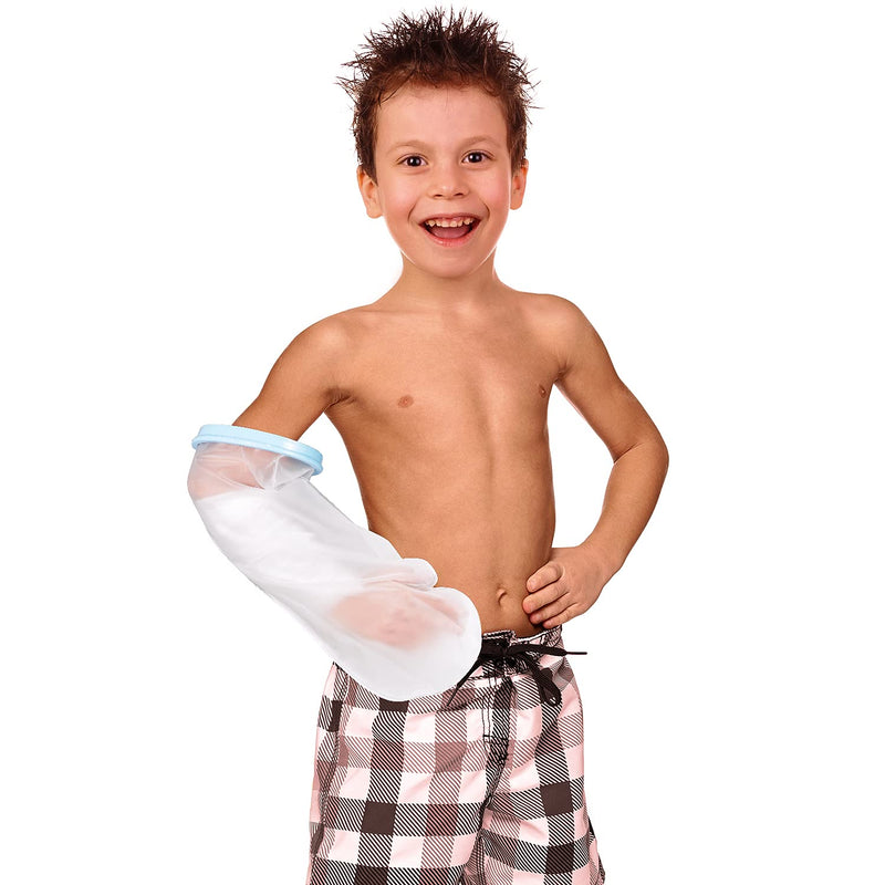 Promifun Kids Waterproof Cast Cover Arm for Shower Bath,Arm Cast Protector to Keep Wounds Dry,Reusable Cast Bag, Cast Sleeve Watertight Seal for Broken Arms, Fingers, Wrists, Hands Kid Full Arm - NewNest Australia