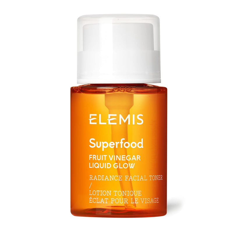 ELEMIS Superfood Fruit Vinegar Liquid Glow, AHA Face Toner Infused with Prebiotic and Fruit Vinegars, Refreshing Toner to Brighten, Balance and Exfoliate, Gentle Skin Toner for Radiant Skin, 145ml - NewNest Australia