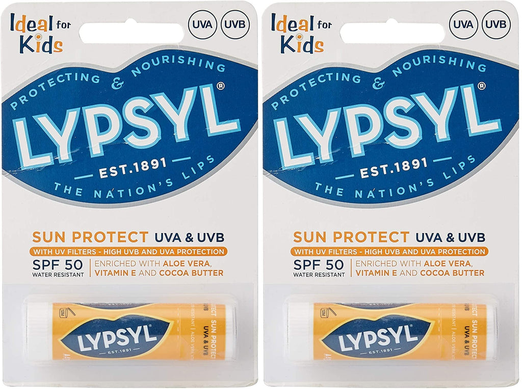 Lypsyl Sun Protect SPF50 High UVB and UVA Protection Twin Pack. - NewNest Australia