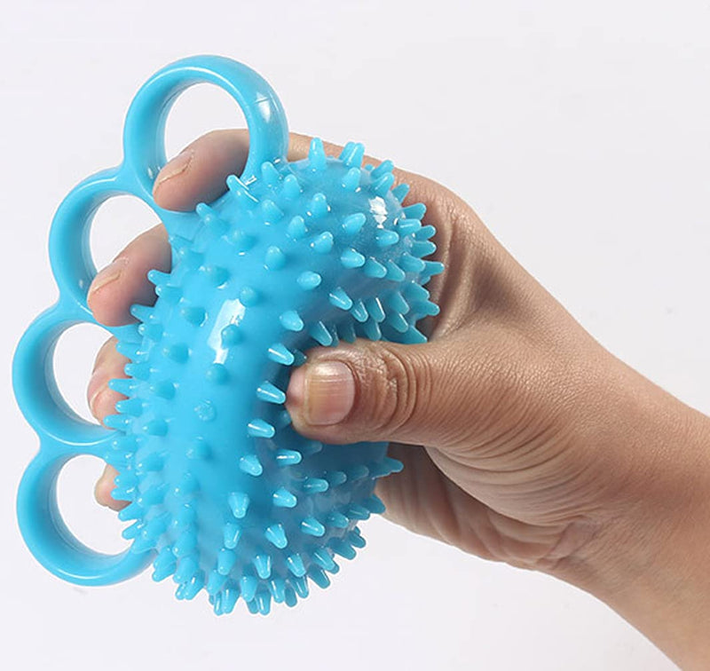 Hand Grip Strengthener Finger Exerciser Power Training Ball for Patient Recovery Elderly Stroke Arthritis Physical Therapy Anxiety Stress Relief Pressure Squeeze Athletes Musicians Muscles Massage - NewNest Australia