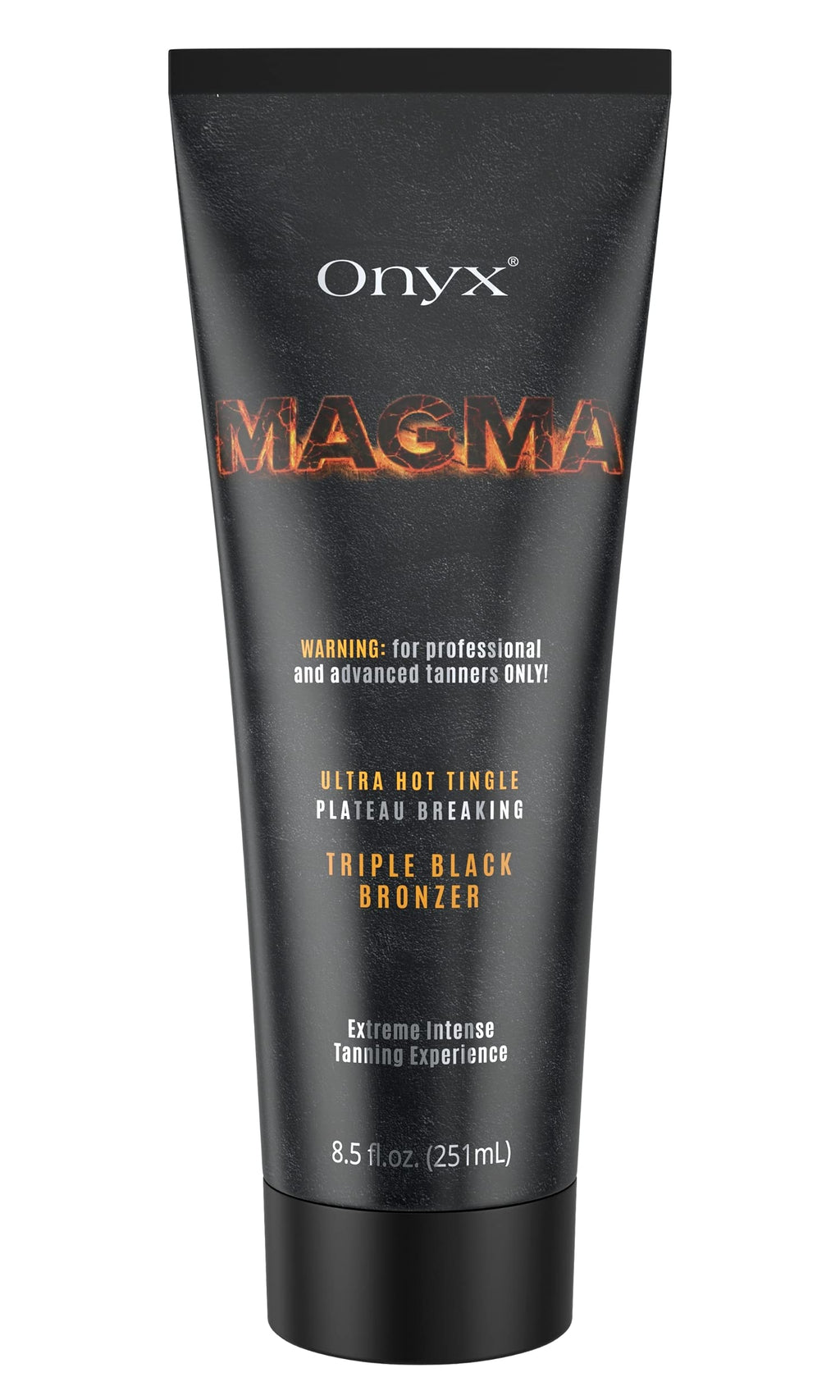Onyx Magma - Ultra Hot Tingle Triple Black Bronzer - For Advanced Tanners Only - NewNest Australia