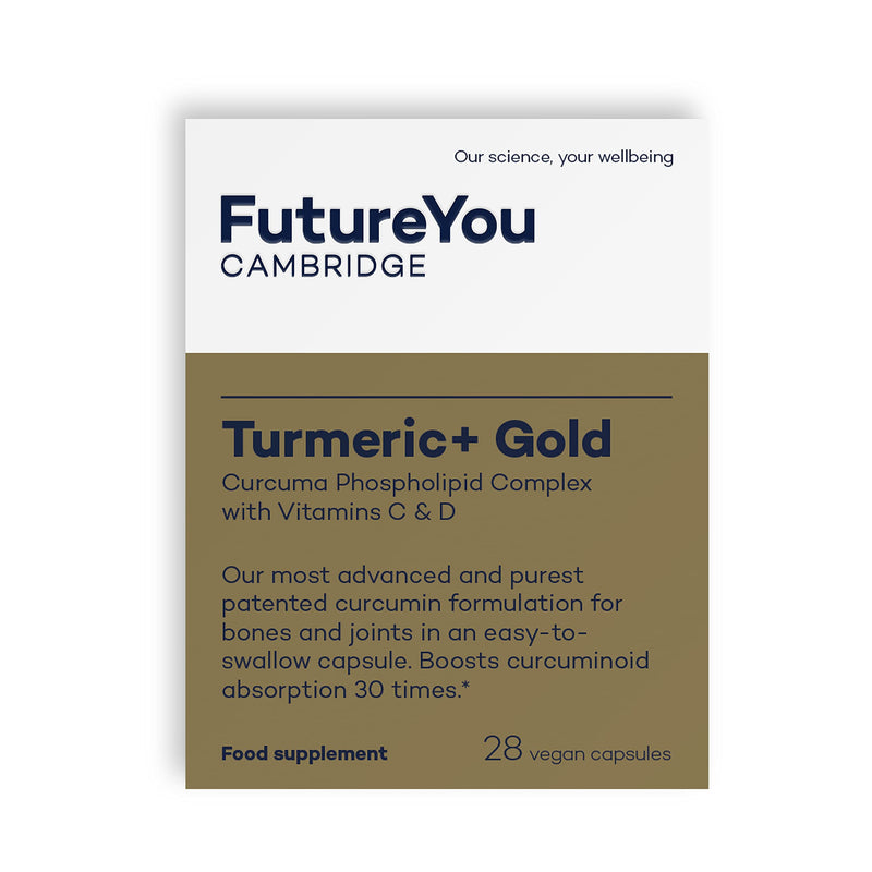 Turmeric+ Gold - Curcumin Capsule Patented Meriva Formulation with Vitamins C & D – Purest Turmeric Supplement for Bones, Joints & Muscles, 28 Day Supply - NewNest Australia