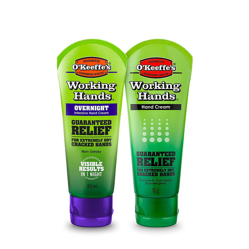 O'Keeffe's Working Hands Overnight 80ml & Working Hands 85g (Twin Pack) - NewNest Australia