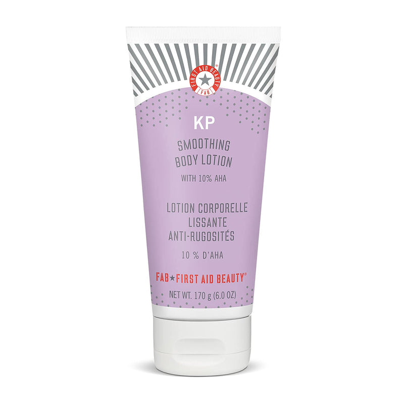 First Aid Beauty KP Smoothing Body Lotion Chemically Exfoliates and Moisturizes with 10% Lactic Acid (AHA), Urea, Colloidal Oatmeal and Ceramides ñ 6 oz - NewNest Australia