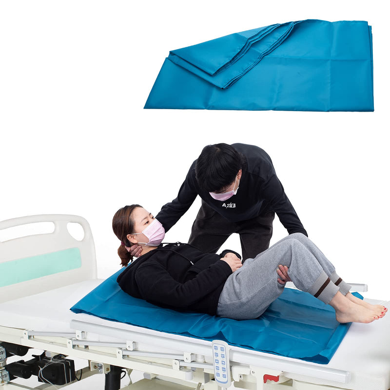 [LOSCHEN] Tubular Slide Sheet for Patient Transfer, Sliding Draw Sheets to Assist Moving Elderly - for Cars, Vehicles, Wheelchairs and Bed Transfers - Hospitals & Home Care (28"x47"(72x120cm), Blue) 28"x47"(72x120cm) Green - NewNest Australia