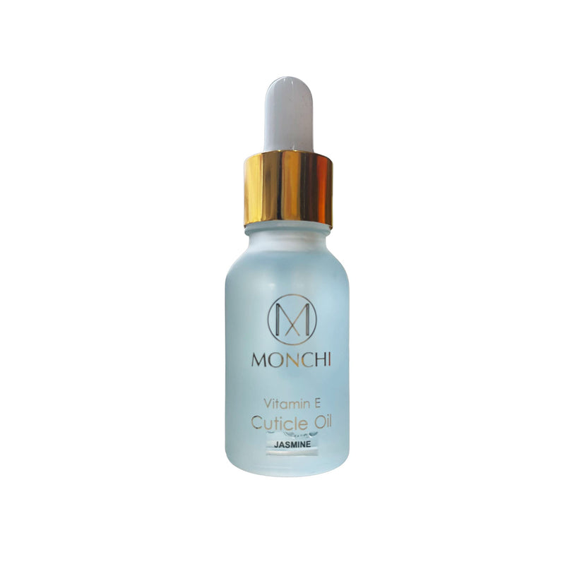 MONCHI Nail & Cuticle Revitalising Oil 15ml Organic Jojoba Vitamin E, & Vitamin B (Jasmine) Jasmine - NewNest Australia