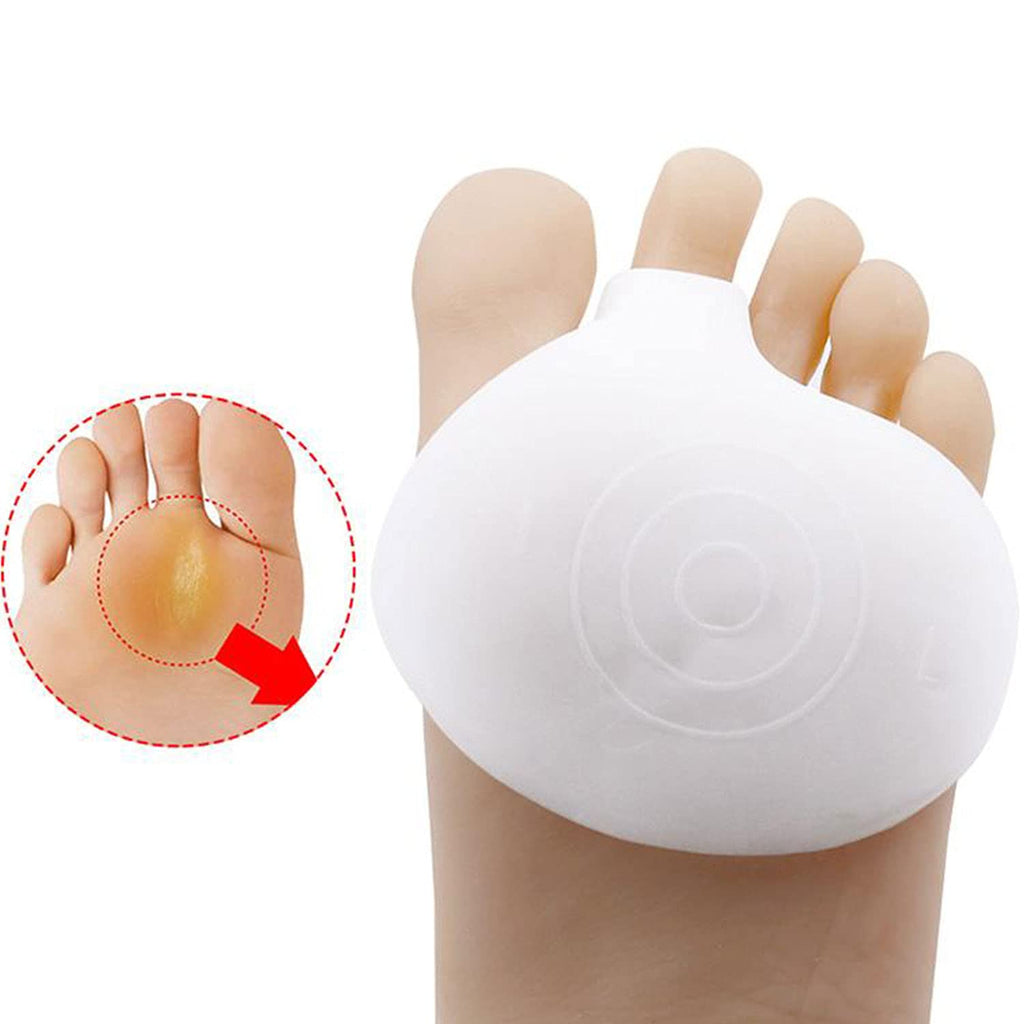 Pedimend Metatarsal Pads of Foot Cushions - Soft Gel Ball of Foot Pads Inserts Callus Metatarsal Foot Pain Relief Bunion Forefoot Cushioning Relief Foot Men and Women 2 Pairs - NewNest Australia