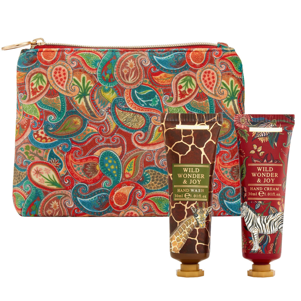 Heathcote & Ivory Wild Wonder & Joy Velvety Soft Handbag Essentials (With 30Ml Hand Cream And 30Ml Hand Wash) - NewNest Australia