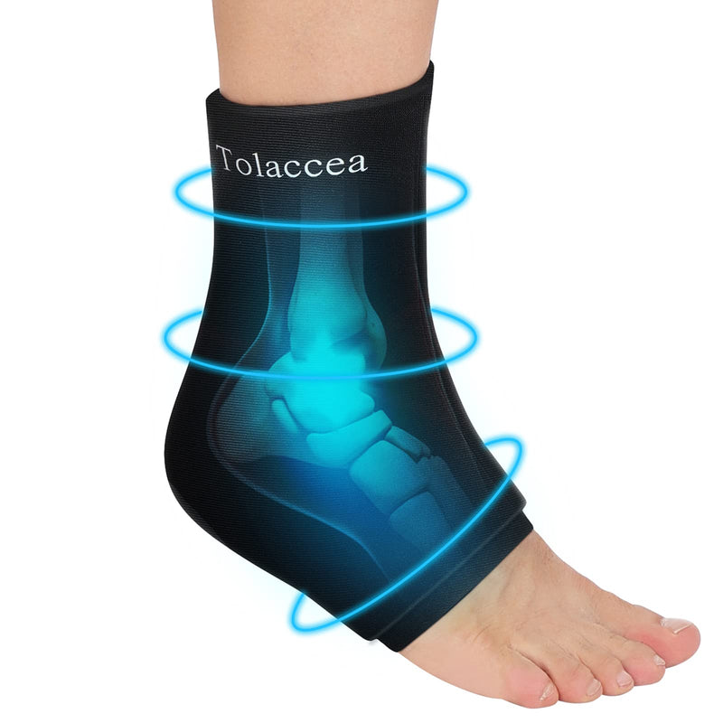 Ankle Foot Ice Pack Wrap for Injuries, Reusable Gel Ice Pack for Hot and Cold Therapies, Flexible Cold Pack for Achilles Tendonitis, Plantar Fasciitis, Swelling, Sprained, Post-Surgery Recovery - NewNest Australia