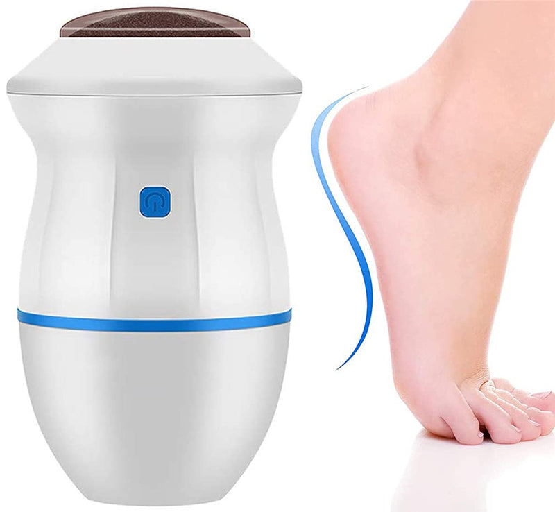Portable Electric Foot Grinder, Electric Foot Callus Remover Electric Vacuum Adsorption Foot Grinder, Foot Heel Repair Electric Foot File Pedicure Foot Care Tool for Dead, Hard Cracked Dry Skin (Blue) Blue - NewNest Australia