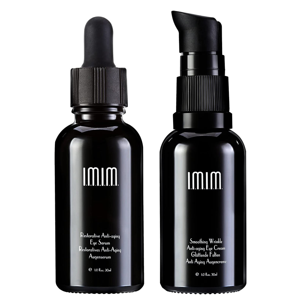 IMIM Starry Eye Duo, Age-Defying Kit for Eye Skin, Smoothing Wrinkle Anti-aging Eye Cream and Restorative Anti-aging Eye Serum - NewNest Australia