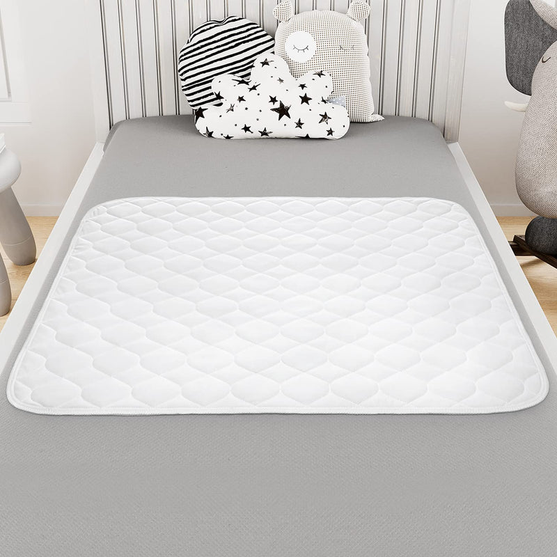 Potty training bed pads for waterproof protection (2 pack) | bed protector is Best for potty training and bed wetting toddlers & children. Absolute Lifesaver for your mattress & sheets | Lynmark kids - NewNest Australia