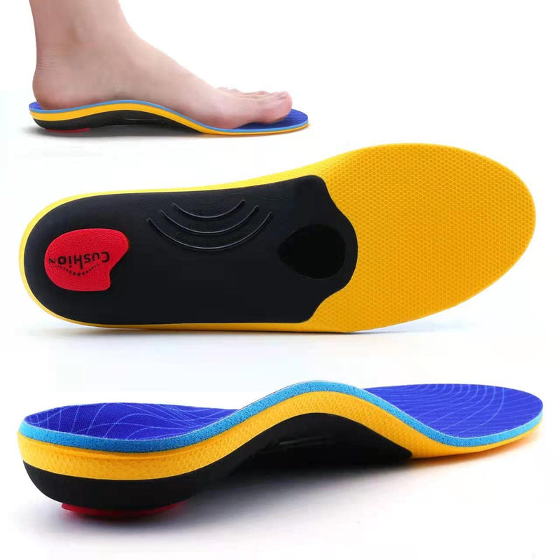 VALsole Orthotic Insole,Arch SupportFor Insole,Plantar FasciitisInsole ,for OverPronation,Flat Feet,Metatarsalgia,Heel Pain, Insoles for Men and Women,Blue (UK 6-25cm, Blue-V227) UK 6-25cm - NewNest Australia
