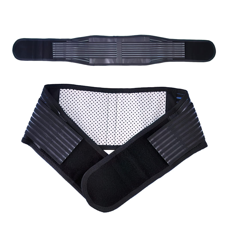 KkaFFe Back Support with Magnet, Tourmaline Magnetic Back Braces for Lower Back Pain Relief, Self Heating & Soothing Back Support Belt, Lumbar Support Belt for Herniated Disc/Sciatica (Small) Small - NewNest Australia