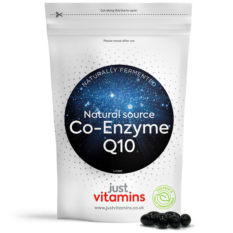 Co-Enzyme Q10 (CoQ10) 100mg - 90 Capsules | 3 Month Supply 100% Pure Co Q10 Premium Naturally Fermented & Oil Encapsulated for High Absorption - Quality Assured Coenzyme Q10 Supplement - UK Made - NewNest Australia