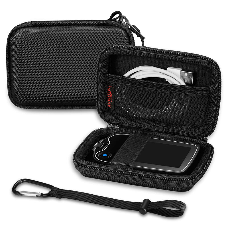 MEDMAX Hard Shell Protective Case for Freestyle Libre 2 / Libre Reader, Lightweight Shockproof Diabetic Storage Carrying Case with Clip and Handle, (Black) Black - NewNest Australia