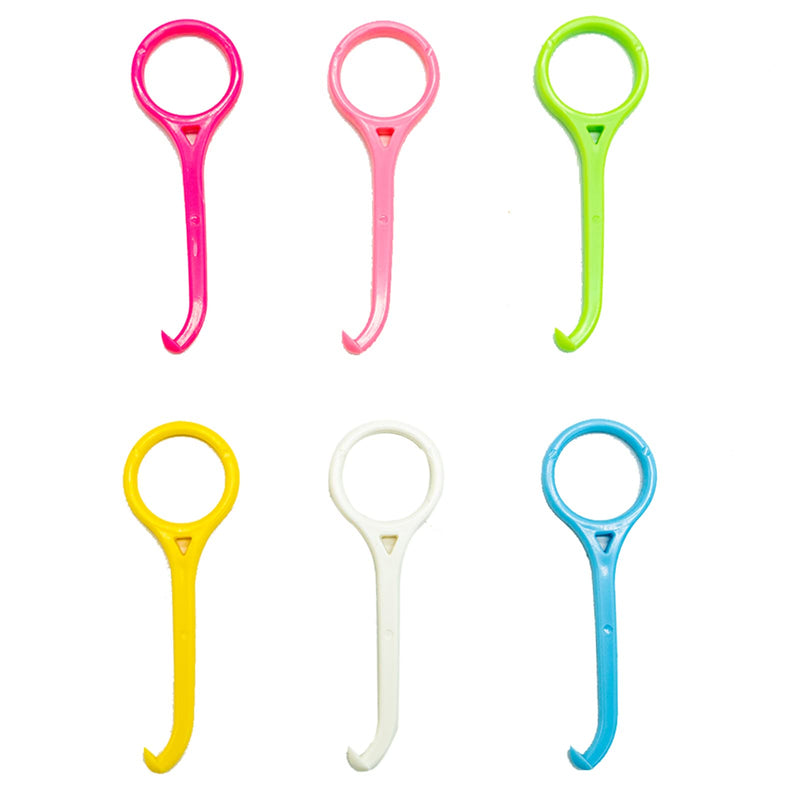 6 Pieces Aligner Removal Tool Invisible Tooth Removal Aligner Chewies and Removal Tool Kits Retainer Remover for Invisible Braces Tooth Cleaning Oral Care (White, Yellow, Pink, Green, Blue，Rose Red) - NewNest Australia