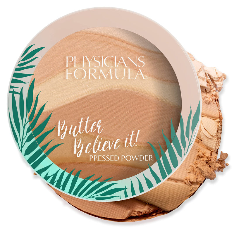 Physicians Formula, Butter Believe It! Face Powder, Pressed Powder with Soft Texture, with Murumuru Butter, Cupuaçu Butter, Tucuma Butter, Essential Fatty Acids and Pro-vitamins, Creamy Natural - NewNest Australia