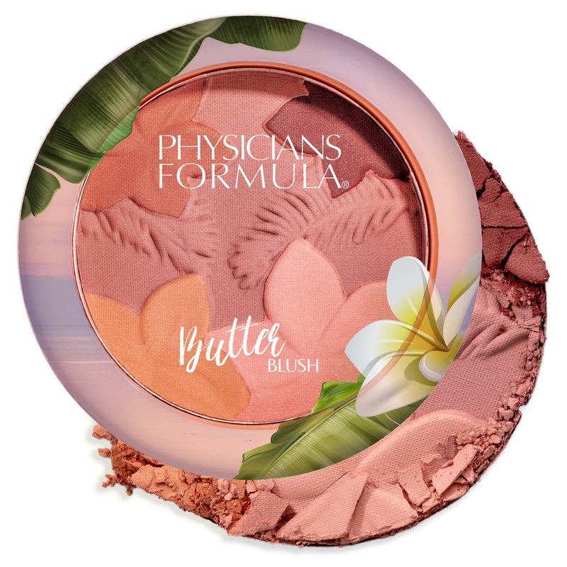 Physicians Formula, Matte Monoi Butter Blush, Matte Cream Blusher for a Natural Look, Pink Blusher with Murumuru Butter, Cupuacu Butter, Tucuma Butter, and Tahitian Monoi Butter, Mauvy Mattes - NewNest Australia