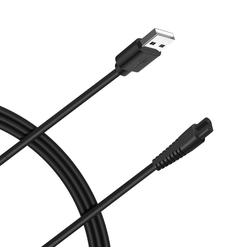 Bouge Charger Cable Power Cord Compatible with Hatteker Hair Clipper Cordless Razor Beard Trimmer Shaver RFC-588 RFC-598 RFC-690 RFC-692 RFC-696 RSCX-9598 RSCX-7568 Black Charging Cable 5FT - NewNest Australia