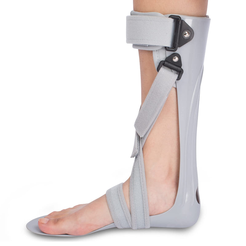 drop foot brace AFO Ankle Foot Orthosis Support Splint for stroke patients hemiplegia foot drop achilles tendon injury for men and women left and right (L-Right) L-Right - NewNest Australia