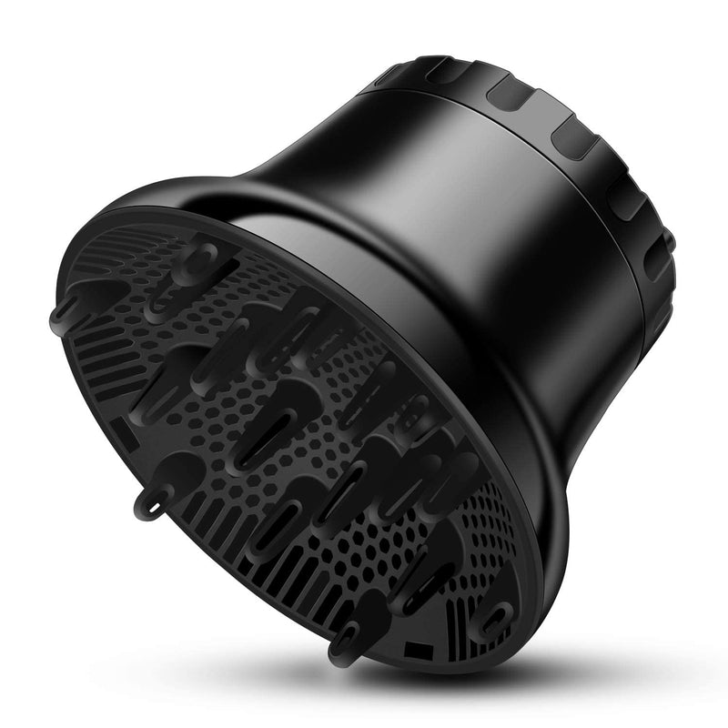 Universal Hair Diffuser Hairdryer Attachment Suitable for Diameter 1.4 in to 2.6 inch Hair Drying Adjustable Professional Salon Tool for Curly and Natural Wavy Hair - NewNest Australia