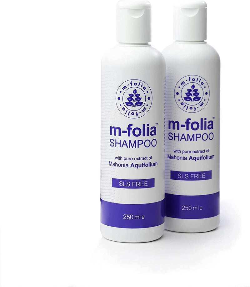 M-FOLIA Psoriasis Shampoo Dual Pack 2 x 250ml Shampoo is Specially Formulated to Help Rejuvenate, Soothe & Clear the Scalp of Psoriasis, Eczema, Derma and Related Dry Scalp Conditions 2 Pack - NewNest Australia