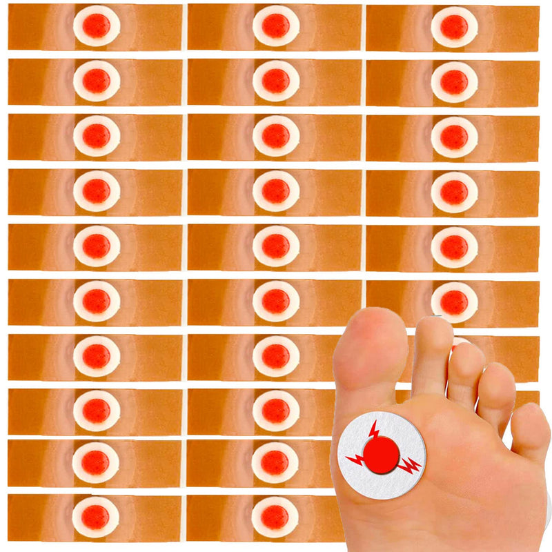 Mcvcoyh Corn Removal Pads, 42 Pcs Wart Remover, Corn Remover Pads, Corn Removal Plaster with Hole, Corn Removal Treatment Relief Corn Pain and Foot Care Nude - NewNest Australia