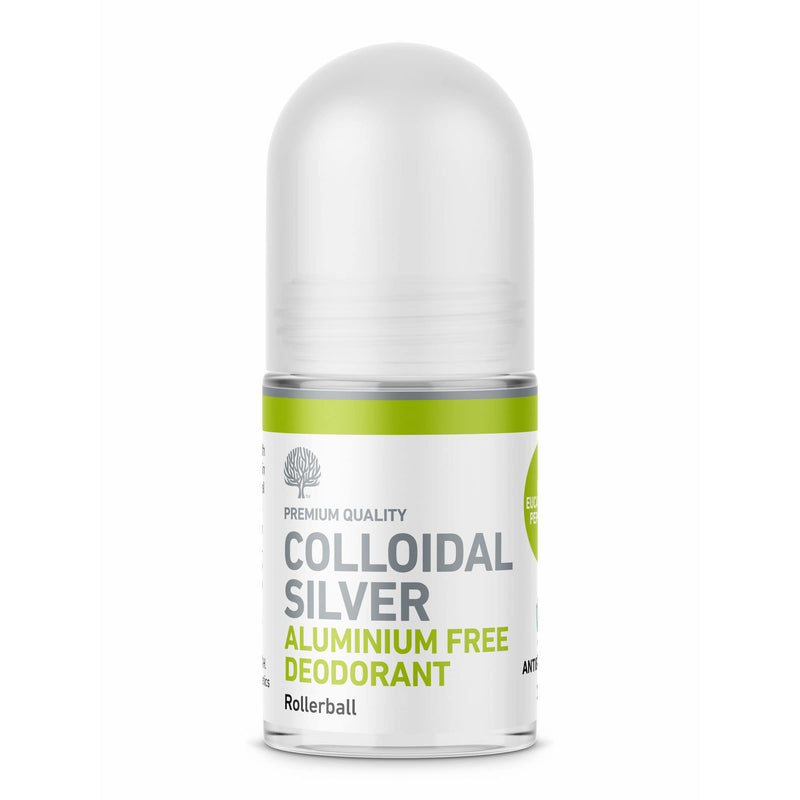 NEW Nature's Greatest Secret All Natural Premium Quality Aluminium Free Antibacterial All Natural Colloidal Silver Deodorant (Pine, Eucalyptus & Peppermint) 50ml - NewNest Australia